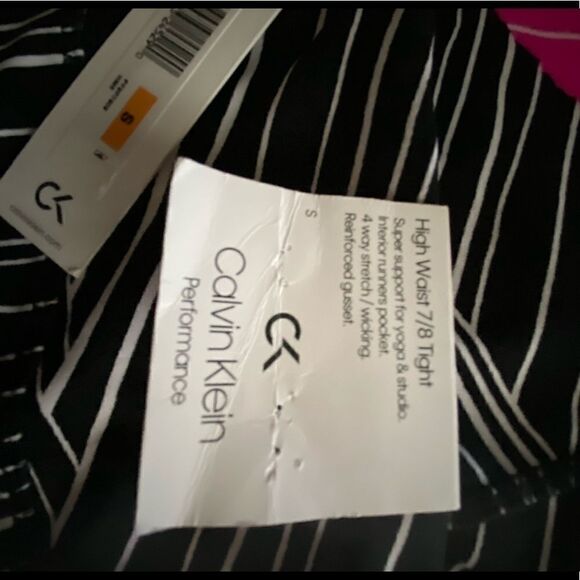 NWT Calvin Klein Performance Cropped  Leggings - Picture 3 of 10
